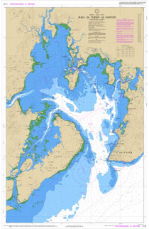 CARTA 1110 -  BAÍA DE TODOS OS SANTOS
