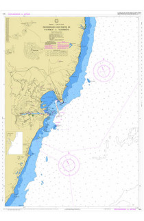CARTA 1410 - PROXIMIDADES DOS PORTOS DE VITÓRIA E TUBARÃO 