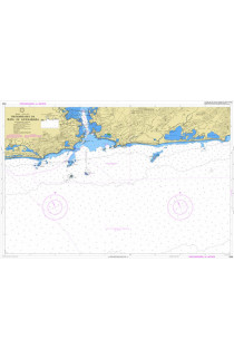 CARTA 1506 - PROXIMIDADES DA BAÍA DE GUANABARA 