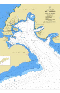 CARTA 25122 - ANTÁRTICA - ILHAS SHETLAND DO SUL - BAÍA MAXWELL (ILHA REI GEORGE)