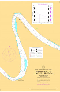 CARTA 3378 - DO PASSO DO TUCANO À ORÇADA LARANJEIRA