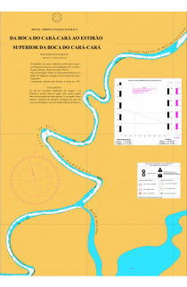 CARTA 3407 - DA BOCA DO CARÁ-CARÁ AO ESTIRÃO SUPERIOR DA BOCA DO CARÁ-CARÁ