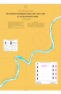 CARTA 3408- DO ESTIRÃO SUPERIOR DA BOCA DO CARÁ-CARÁ À CANCHA DO RONCADOR