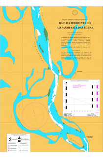 CARTA 3429 - DA ILHA DO RIO VELHO AO PASSO BAÍA DAS ÉGUAS