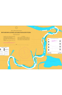 CARTA 3438 - DO PASSO DO ALEGRE AO PASSO PASSAGEM VELHA