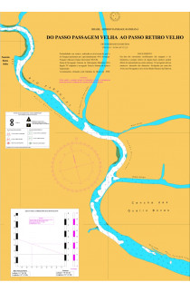 CARTA 3439 - DO PASSO PASSAGEM VELHA AO PASSO RETIRO VELHO