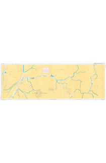 CARTA 4342 A - FURO DOS MACACOS - DA I. PRACAXI AO RIO DOS VEADOS