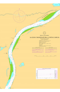CARTA 4740 - DA ILHA CARAPANATUBA À COSTA CAMUJA