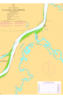 CARTA 4747 - DA CALAMA À ILHA ASSUNÇÃO