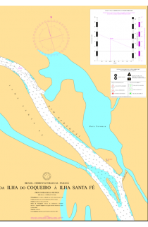 CARTA 3385 - DA ILHA DO COQUEIRO À ILHA SANTA FÉ 