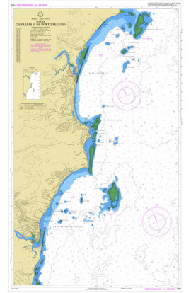 CARTA 1205 -  BAÍAS CABRÁLIA E DE PORTO SEGURO