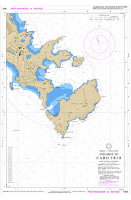 CARTA 1503 - ENSEADAS DO CABO FRIO 