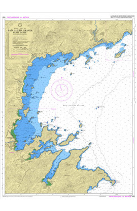 CARTA 1633 - BAÍA DA ILHA GRANDE (PARTE OESTE) 