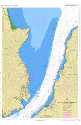 CARTA 1643 - CANAL DE SÃO SEBASTIÃO (PARTE NORTE)