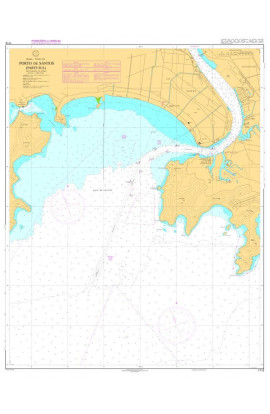 CARTA 1713 - PORTO DE SANTOS (PARTE SUL)