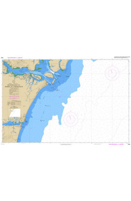 CARTA 1820 - PROXIMIDADES DA BARRA DE PARANAGUÁ 