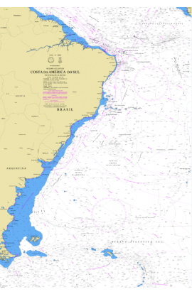 CARTA 19001 - (INT 20) COSTA DA AMÉRICA DO SUL