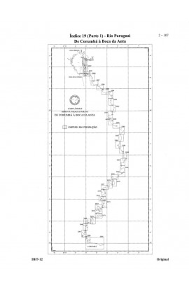 CARTA 3366 - DE CORUMBÁ AO ESTIRÃO DA AGUA BRANCA 