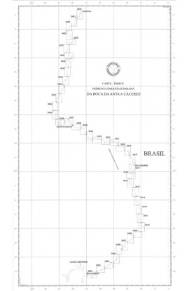 CARTA 3434- DA ILHA DO POTE AO PASSO CAMBARÁ 