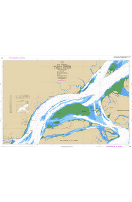 CARTA 204 - DAS ILHAS PEDREIRA À ILHA DE SANTANA
