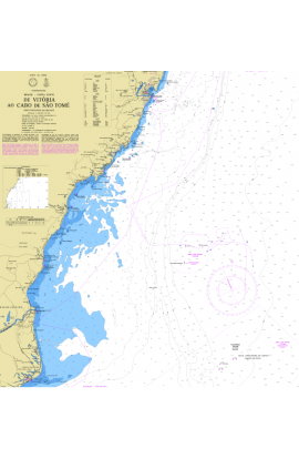 CARTA 22900 (INT 2122) - DE VITÓRIA AO CABO DE SÃO TOMÉ