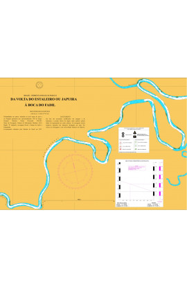 CARTA 3404- DA VOLTA DO ESTALEIRO OU JAPUIRA À  BOCA DO FADIL