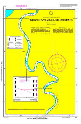 CARTA 3413 - TAPERA DO PAPAGAIO (JUSANTE E MONTANTE)
