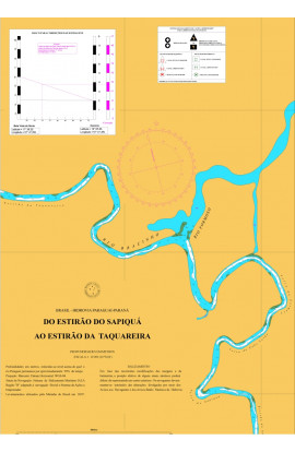 CARTA 3419 - DO ESTIRÃO DO SAPIQUÁ AO ESTIRÃO DA TAQUAREIRA