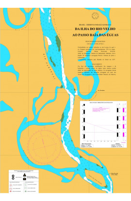 CARTA 3429 - DA ILHA DO RIO VELHO AO PASSO BAÍA DAS ÉGUAS