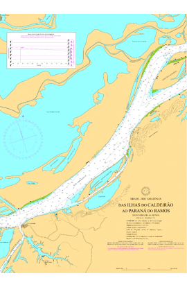CARTA 4025 - DAS ILHAS DO CALDEIRÃO AO PARANÁ DO RAMOS