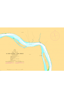 CARTA 4214 - DA ILHA XAVIER À ILHA XINGUI