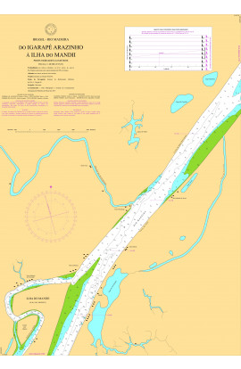 CARTA 4719 - DO IGARAPÉ ARAZINHO À ILHA DO MANDII