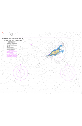 CARTA 52 - PROXIMIDADES DO ARQUIPÉLAGO DE FERNANDO DE NORONHA